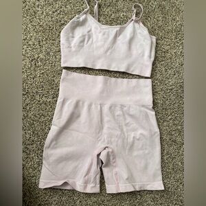 Light Pink Workout Set